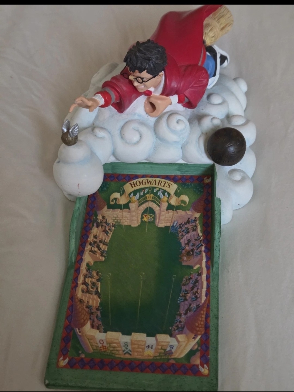 Harry Potter Quidditch Figurine Trinket Dish - Red Robe *READ DESCRIPTION